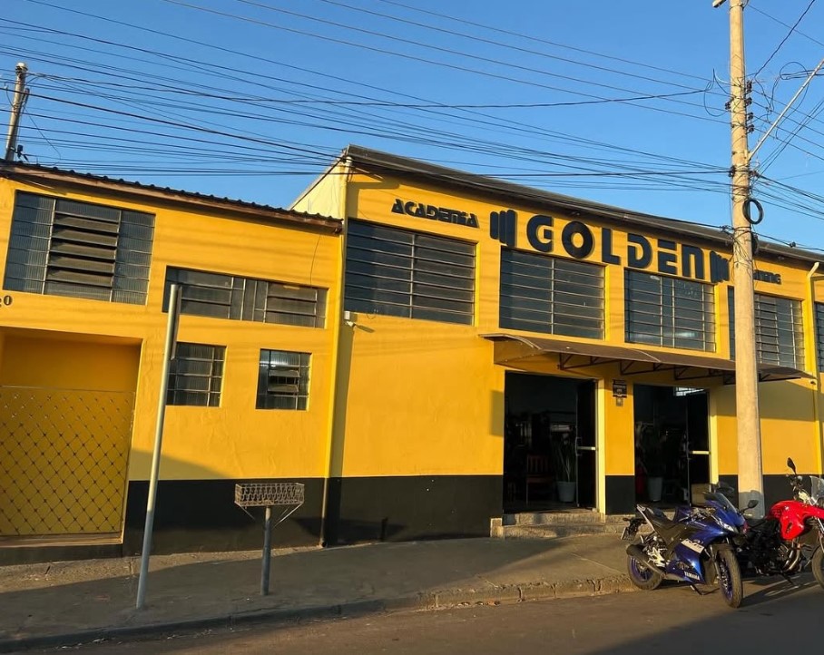 Área externa da Academia Golden Training